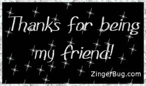 Click to get the codes for this image. Thanks For Being My Friend, Thanks For The Add, Friendship Free Image, Glitter Graphic, Greeting or Meme for any Facebook, Twitter or any blog.
