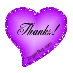Click to get the codes for this image. Thanks Purple Heart Glitter Graphic, Thanks, Hearts Free Image, Glitter Graphic, Greeting or Meme for any Facebook, Twitter or any blog.