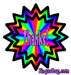 Click to get the codes for this image. Thanks Rainbow, Thanks Free Image, Glitter Graphic, Greeting or Meme for any Facebook, Twitter or any blog.