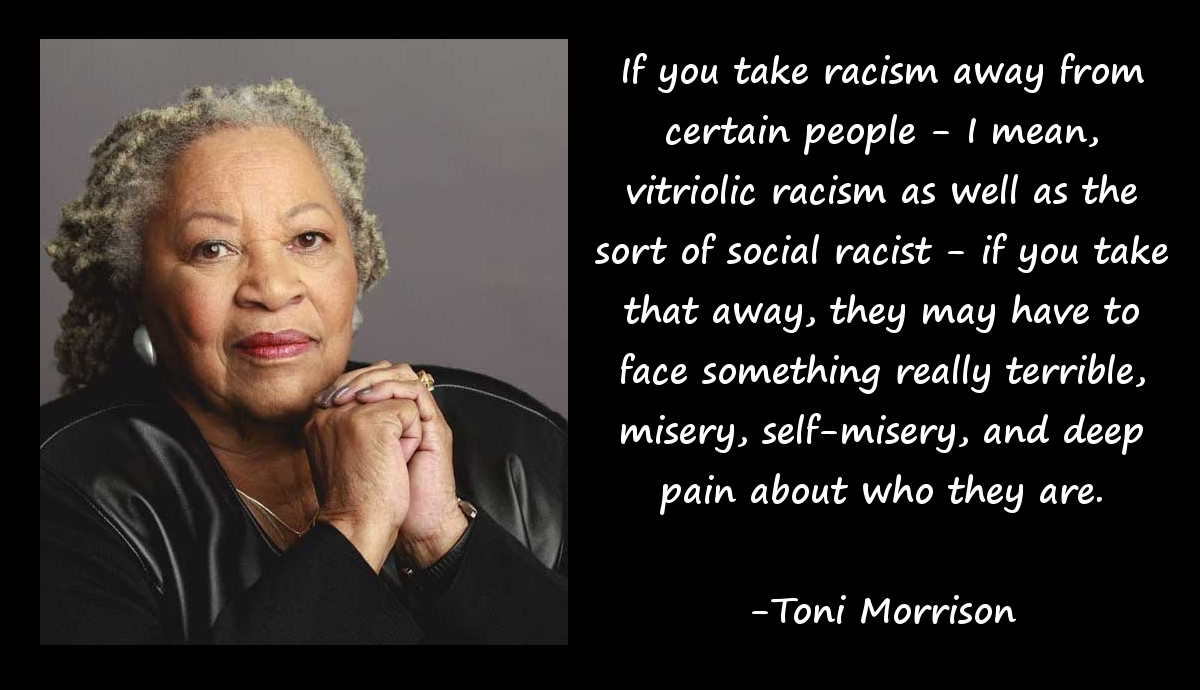 Click to get the codes for this image. Toni Morrison Racism Quote, Quotes  Sayings Glitter Graphic, Comment, Meme, GIF or Greeting