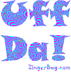 Click to get animated GIF glitter graphics of the phrase Uff Da!