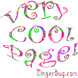 Click to get the codes for this image. very cool page Glitter Text, Cool Page Free Image, Glitter Graphic, Greeting or Meme for any forum, website or blog.