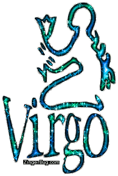 Click to get the codes for this image. Virgo Blue Green Glitter Astrology Sign, Virgo Free Glitter Graphic, Animated GIF for Facebook, Twitter or any forum or blog.