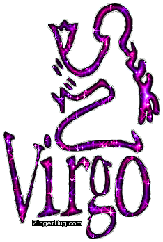 Click to get the codes for this image. Virgo Pink Purple Glitter Astrology Sign, Virgo Free Glitter Graphic, Animated GIF for Facebook, Twitter or any forum or blog.