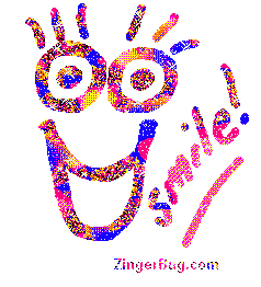 Click to get the codes for this image. Wacky Smile, Smile, Smiley Faces Free Image, Glitter Graphic, Greeting or Meme for Facebook, Twitter or any blog.