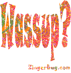 Click to get the codes for this image. Wassup Glitter Text, Hi Hello Aloha Wassup etc Free Image, Glitter Graphic, Greeting or Meme for any Facebook, Twitter or any blog.
