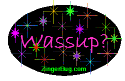 Click to get the codes for this image. Wassup stars Glitter Graphic, Hi Hello Aloha Wassup etc Free Image, Glitter Graphic, Greeting or Meme for any Facebook, Twitter or any blog.