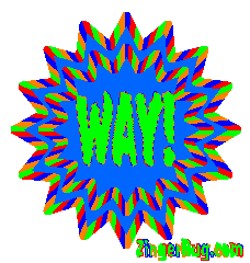 Click to get animated GIF glitter graphics of the word Way!