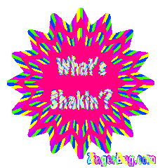 Click to get the codes for this image. What's Shakin' Wild Starburst, Hi Hello Aloha Wassup etc Free Image, Glitter Graphic, Greeting or Meme for any Facebook, Twitter or any blog.