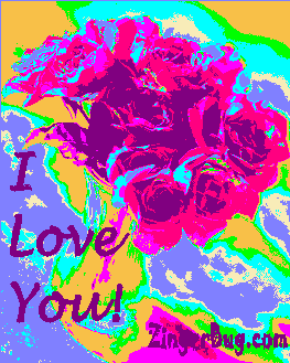 Click to get the codes for this image. Posterized Bouquet: I Love You, Love and Romance, Flowers, Cinco de Mayo, I Love You Free Image, Glitter Graphic, Greeting or Meme for Facebook, Twitter or any forum or blog.