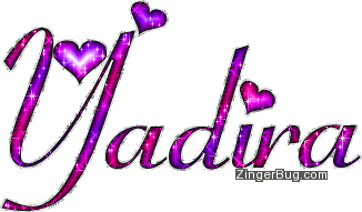 Click to get the codes for this image. Yadira Pink And Purple Glitter Name, Girl Names Free Image Glitter Graphic for Facebook, Twitter or any blog.
