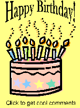 Click to get the codes for this image. Yellow Birthday Cake Small, Birthday Cakes, Happy Birthday Free Image, Glitter Graphic, Greeting or Meme for Facebook, Twitter or any forum or blog.