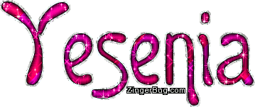 Click to get glitter graphics of girl's names beginning with the letter Y.