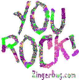 Click to get the codes for this image. You Rock Scrawl Text, You Rock Free Image, Glitter Graphic, Greeting or Meme for any Facebook, Twitter or any blog.
