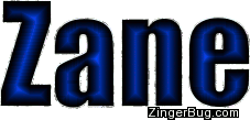 Click to get the codes for this image. Zane Blue Glitter Name, Guy Names Free Image Glitter Graphic for Facebook, Twitter or any blog