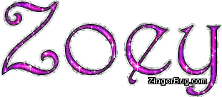 Click to get the codes for this image. Zoey Pink Glitter Name, Girl Names Free Image Glitter Graphic for Facebook, Twitter or any blog.