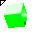 Click to get this Cursor. 3-D Cube Green Cursor, Shapes  3D CSS Web Cursor and codes for any html website, profile or blog.