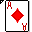 Click to get this Cursor. Ace Of Diamonds Cursor, Games  Toys CSS Web Cursor and codes for any html website, profile or blog.
