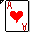 Click to get this Cursor. Ace Of Hearts Cursor, Games  Toys CSS Web Cursor and codes for any html website, profile or blog.