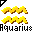 Click to get this Cursor. Gold Aquarius Astrology Sign Cursor, Aquarius Astrology CSS Web Cursor and codes for any html website, profile or blog.