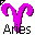 Click to get this Cursor. Green and Pink Aries Astrology Sign Cursor, Aries Astrology CSS Web Cursor and codes for any html website, profile or blog.