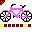 Click to get this Cursor. Pink Bicycle Cursor, Sports CSS Web Cursor and codes for any html website, profile or blog.
