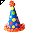 Click to get this Cursor. Birthday Hat Cursor, Birthday Custom Cursor for Internet or Windows