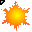 Click to get this Cursor. Blazing Sun Cursor, Celestial  Moons Suns etc, Nature Custom Cursor for Internet or Windows