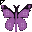 Click to get this Cursor. Mauve Butterfly Cursor, Bugs  Butterflies Custom Cursor for Internet or Windows