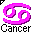 Click to get this Cursor. Pink Cancer Astrology Sign Cursor, Cancer Astrology CSS Web Cursor and codes for any html website, profile or blog.