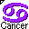 Click to get this Cursor. Purple Cancer Astrology Sign Cursor, Cancer Astrology CSS Web Cursor and codes for any html website, profile or blog.