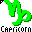 Click to get this Cursor. Green Capricorn Astrology Sign Cursor, Capricorn Astrology CSS Web Cursor and codes for any html website, profile or blog.