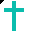 Click to get this Cursor. Christian Cross Cursor Aqua, Christian CSS Web Cursor and codes for any html website, profile or blog.