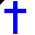 Click to get this Cursor. Christian Cross Cursor Blue, Christian CSS Web Cursor and codes for any html website, profile or blog.