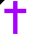 Click to get this Cursor. Christian Cross Cursor Purple, Christian CSS Web Cursor and codes for any html website, profile or blog.