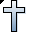 Click to get this Cursor. Christian Cross Cursor Silver Gradient With Outline, Christian CSS Web Cursor and codes for any html website, profile or blog.