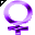 Click to get this Cursor. Female Sign Purple Cursor, Women Signs CSS Web Cursor and codes for any html website, profile or blog.