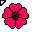 Click to get this Cursor. Red Flower Cursor, Flowers Custom Cursor for Internet or Windows