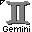 Click to get this Cursor. Grey Gemini Astrology Sign Cursor, Gemini Astrology CSS Web Cursor and codes for any html website, profile or blog.