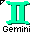 Click to get this Cursor. Sea Green Gemini Astrology Sign Cursor, Gemini Astrology CSS Web Cursor and codes for any html website, profile or blog.