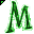 Click to get this Cursor. Green Letter M Glitter Cursor, Letter M CSS Web Cursor and codes for any html website, profile or blog.