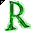 Click to get this Cursor. Green Letter R Glitter Cursor, Letter R CSS Web Cursor and codes for any html website, profile or blog.