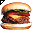 Click to get this Cursor. Hamburger Cursor, Food  Drink CSS Web Cursor and codes for any html website, profile or blog.