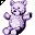 Click to get this Cursor. Lavender Teddy Bear Cursor, Teddy Bears CSS Web Cursor and codes for any html website, profile or blog.