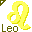 Click to get this Cursor. Yellow Leo Astrology Sign Cursor, Leo Astrology CSS Web Cursor and codes for any html website, profile or blog.