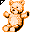 Click to get this Cursor. Orange Teddy Bear Cursor, Teddy Bears CSS Web Cursor and codes for any html website, profile or blog.