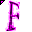Click to get this Cursor. Pink Letter F Glitter Cursor, Letter F CSS Web Cursor and codes for any html website, profile or blog.