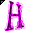 Click to get this Cursor. Pink Letter H Glitter Cursor, Letter H CSS Web Cursor and codes for any html website, profile or blog.