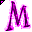 Click to get this Cursor. Pink Letter M Glitter Cursor, Letter M CSS Web Cursor and codes for any html website, profile or blog.