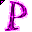 Click to get this Cursor. Pink Letter P Glitter Cursor, Letter P CSS Web Cursor and codes for any html website, profile or blog.